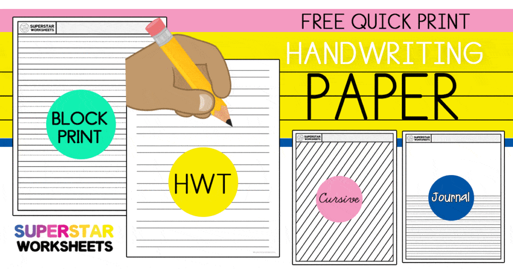 handwriting worksheets superstar worksheets