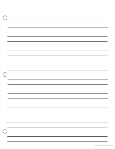 Handwriting Paper - Superstar Worksheets