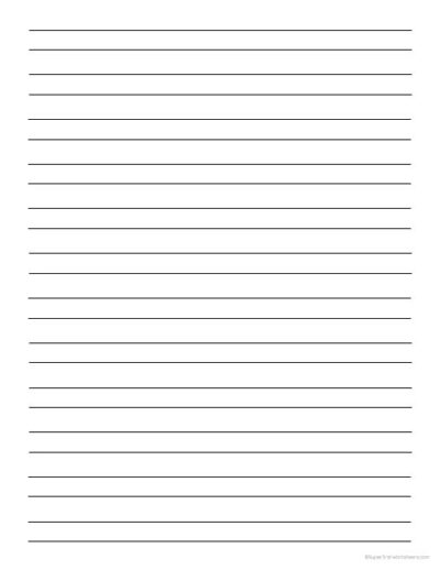 Handwriting Paper - Superstar Worksheets