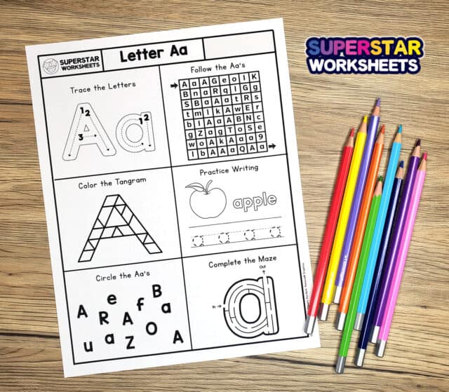 Letter Printables - Superstar Worksheets