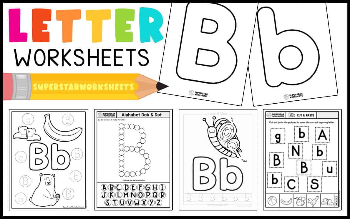 FREE* Letter B Review Worksheet