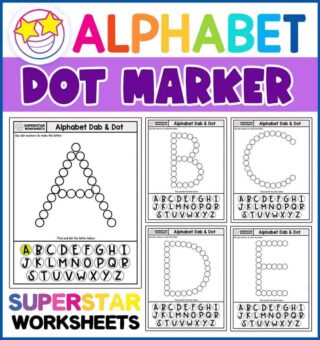 Letter Worksheets - Superstar Worksheets