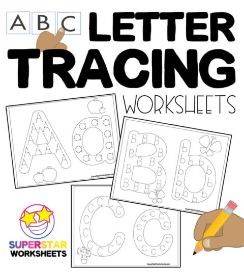 Letter Worksheets - Superstar Worksheets