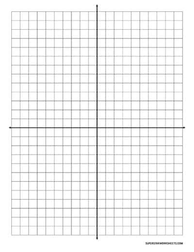 Graph Paper - Superstar Worksheets