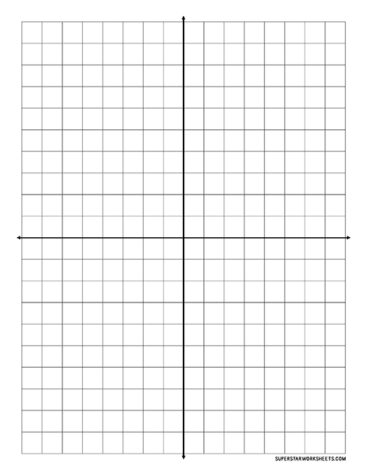 Graph Paper - Superstar Worksheets