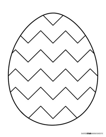 Easter Egg Coloring Pages (Free Printables) - Superstar Worksheets