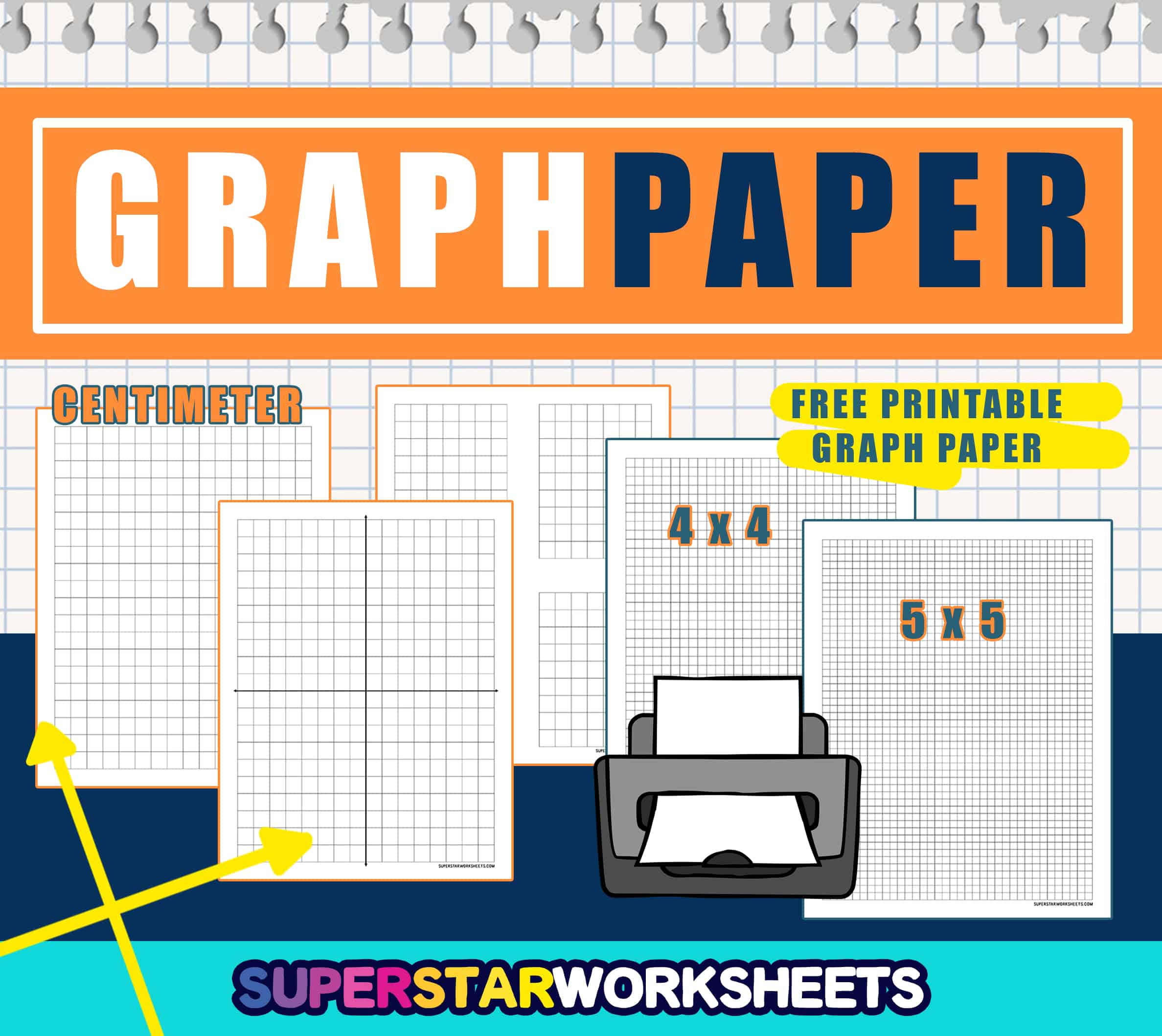 Graph Paper - Superstar Worksheets