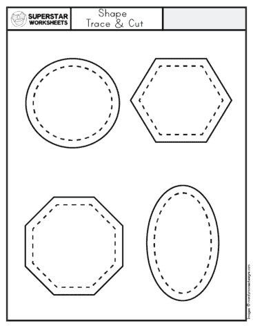 Preschool Shapes Worksheets - Superstar Worksheets