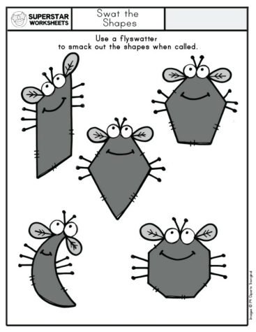Preschool Shapes Worksheets - Superstar Worksheets