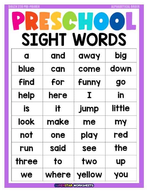 Dolch High Frequency Words Free Printable Worksheets Dolch Sight Word Worksheets Pre Primer