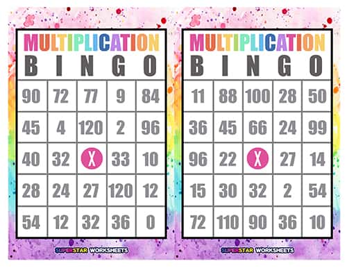 multiplication-bingo-superstar-worksheets