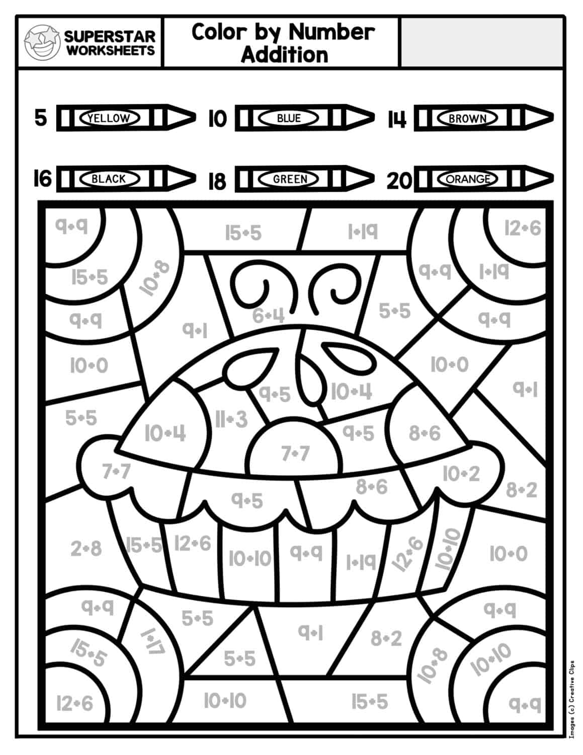 pilgrim color by number addition