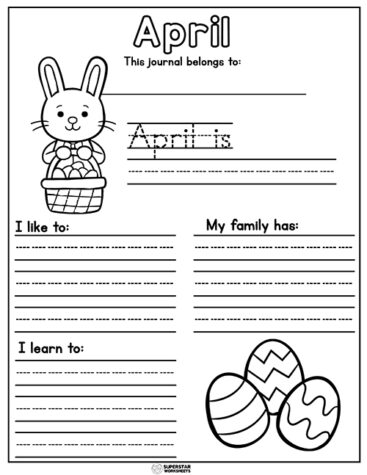 Kindergarten Writing Prompts - Superstar Worksheets