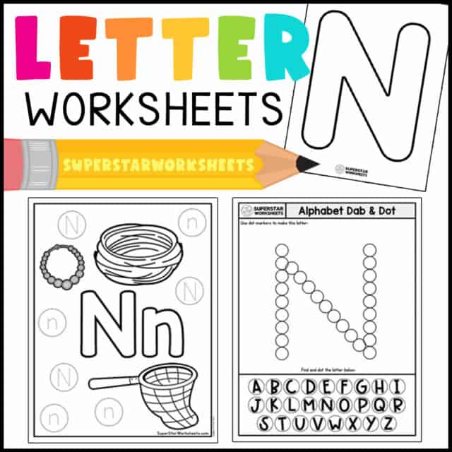 Alphabet Worksheets - Superstar Worksheets