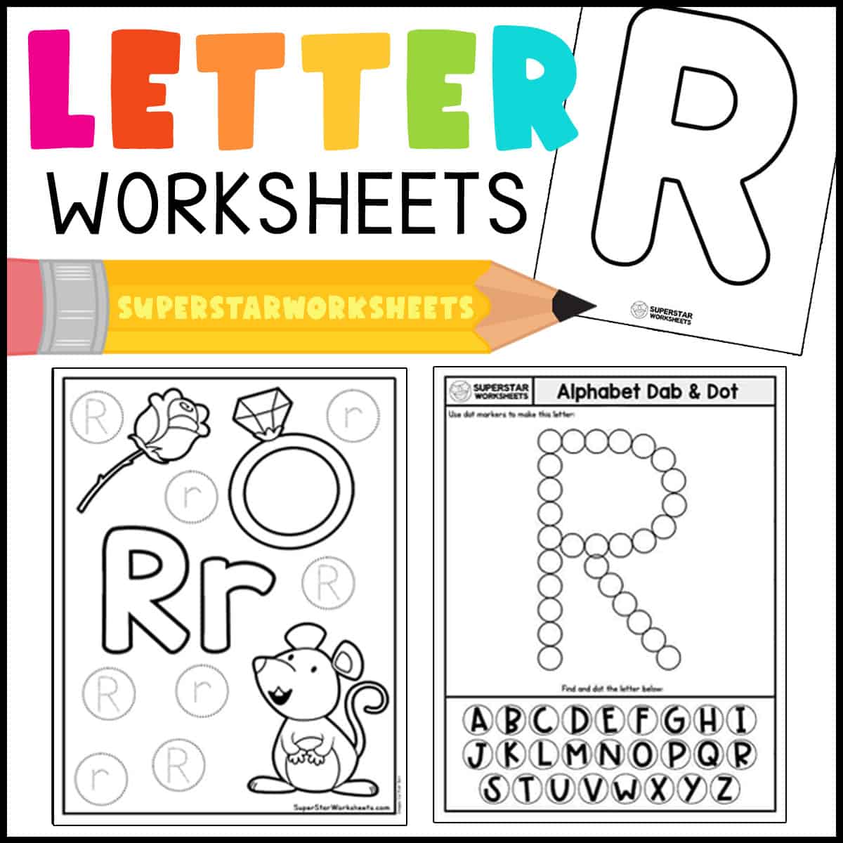 Letter R Worksheets Superstar Worksheets