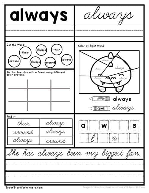 Fluency Worksheets For 2nd Grade Worksheets For Kindergarten