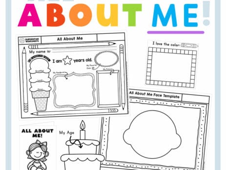 All About Me Templates