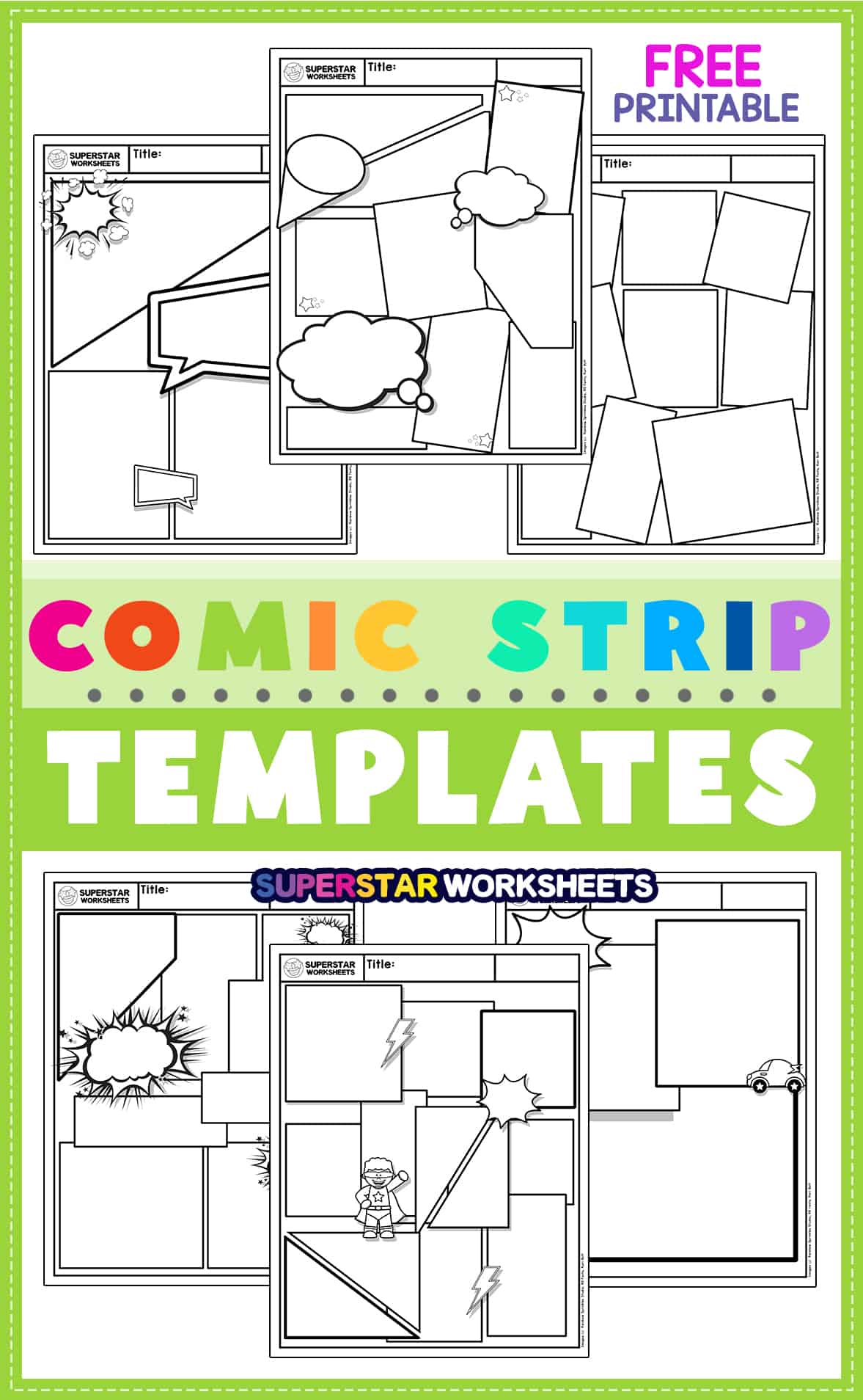 comic-strip-template-superstar-worksheets