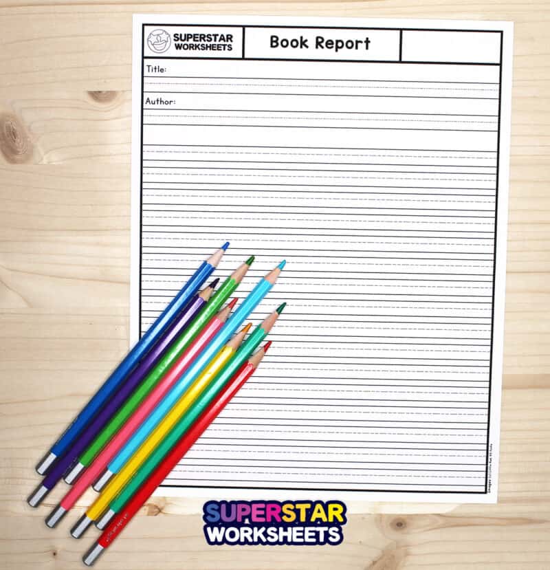 Book Report Templates Superstar Worksheets Book Report Templates Superstar Worksheets