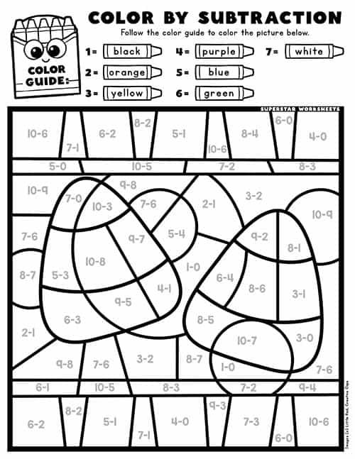 23+ Halloween Coloring Pages Math