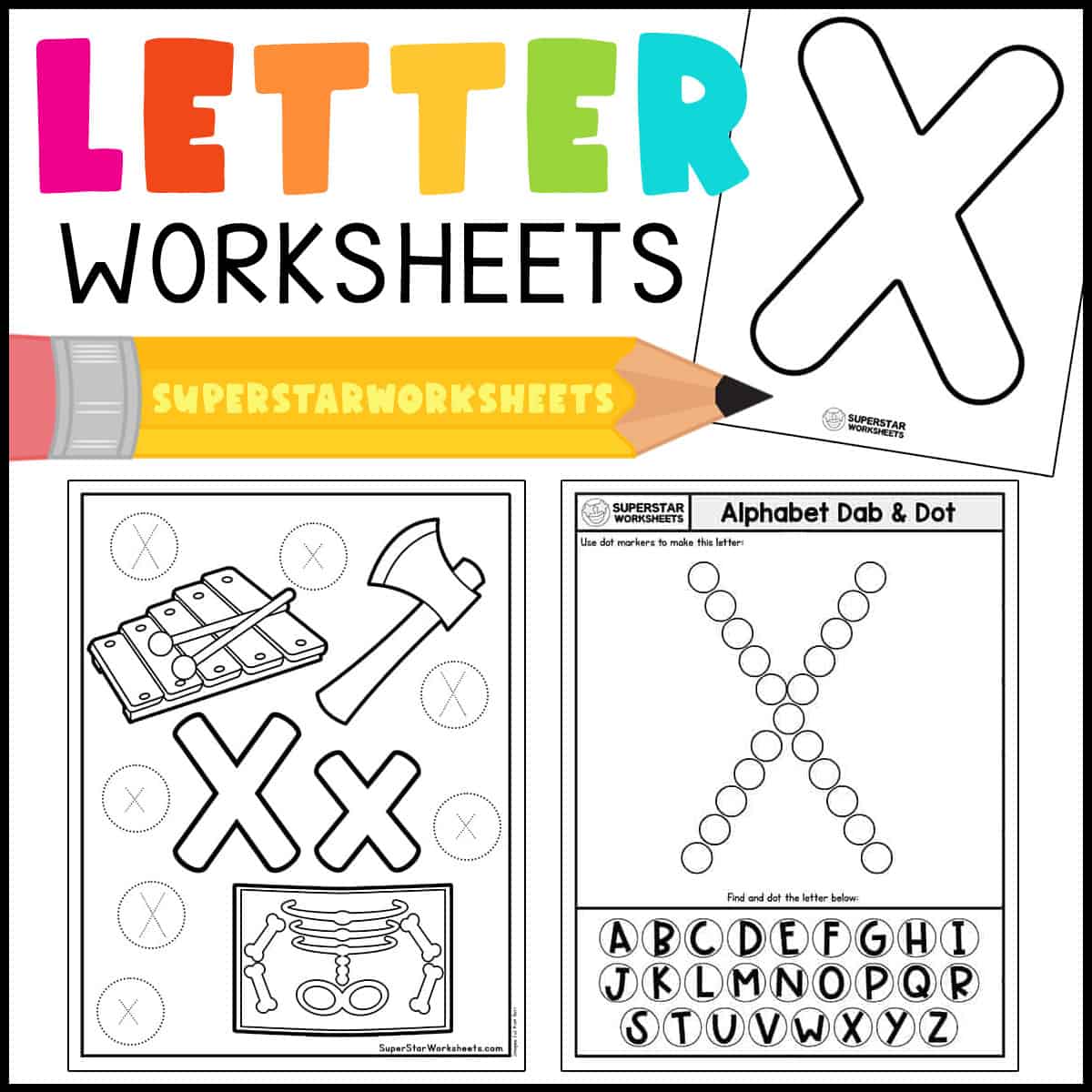 letter x activities