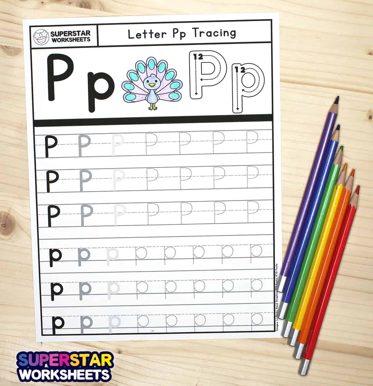 Preschool Tracing Worksheets - Superstar Worksheets