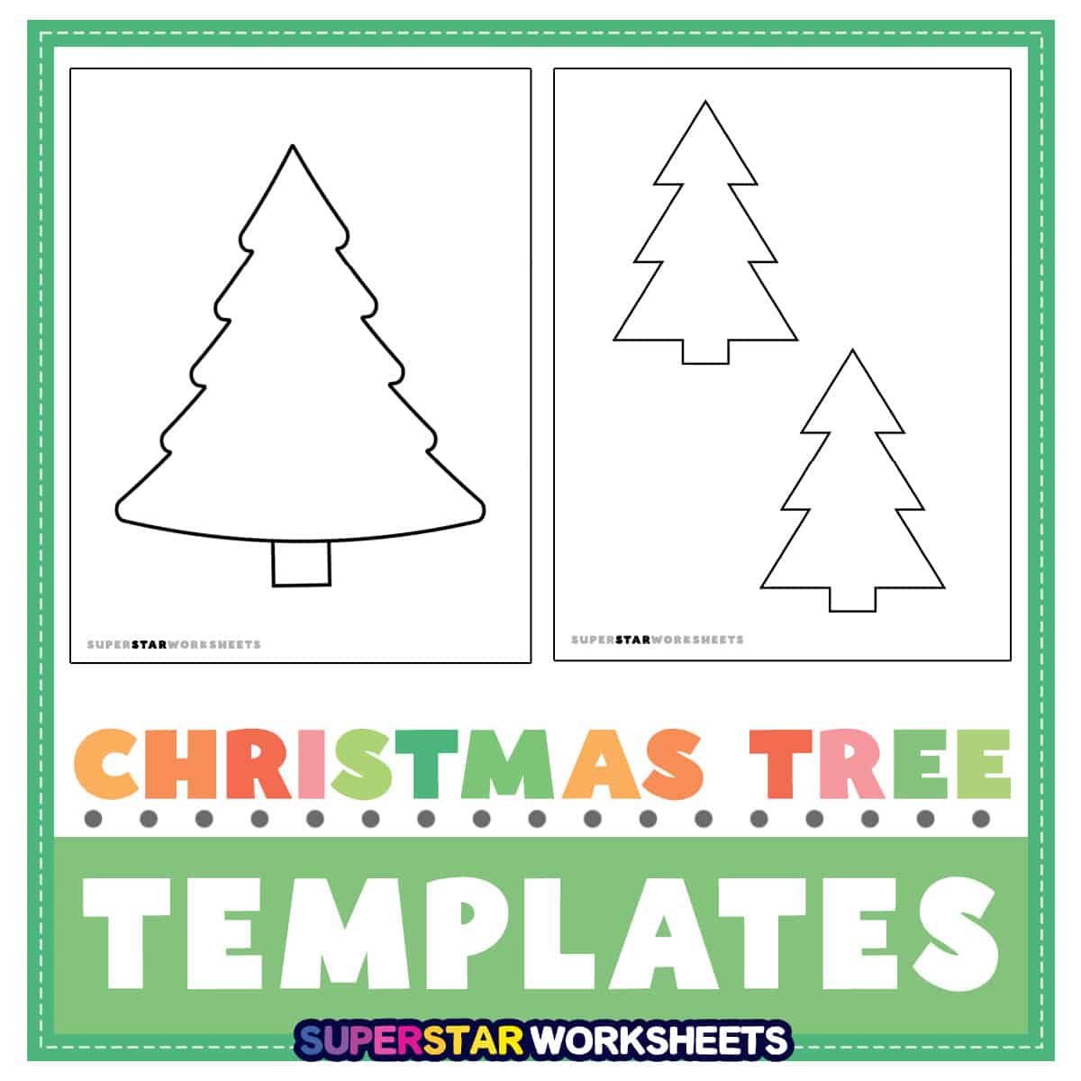 Christmas List Template - Superstar Worksheets