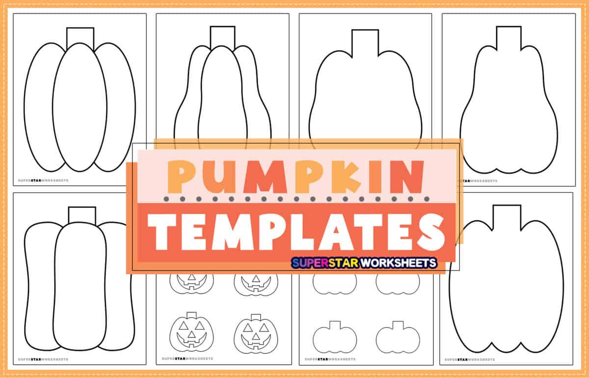 Free Printable Pumpkin Templates for Crafts and Activities