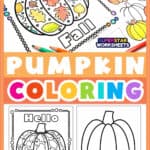 Pumpkin Coloring Page Free