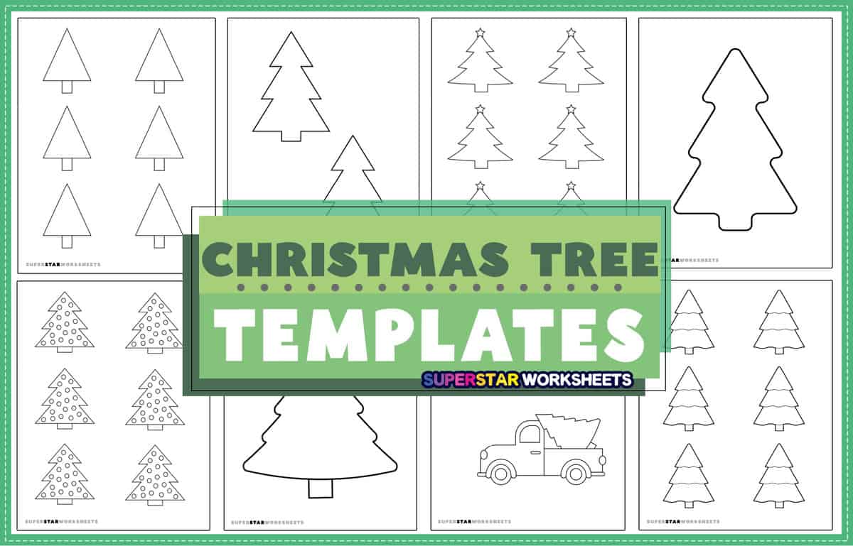 christmas tree ornaments templates