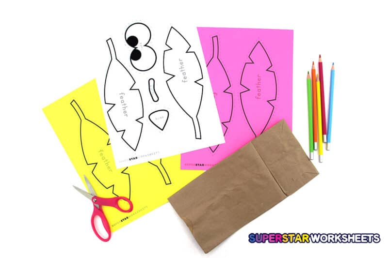 Turkey Templates (Free Printables) - Superstar Worksheets