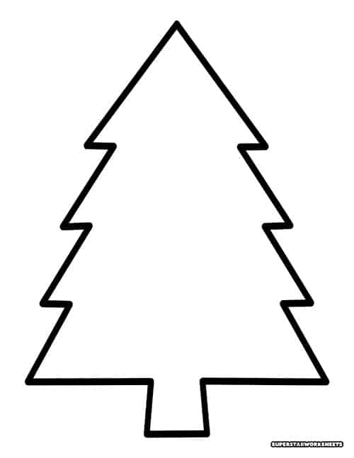 Stencil, Skinny Tree Stencil, Tree Bundle Stencil, Christmas Tree