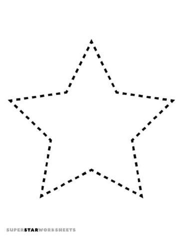 Star Template (Free Printables) Superstar Worksheets