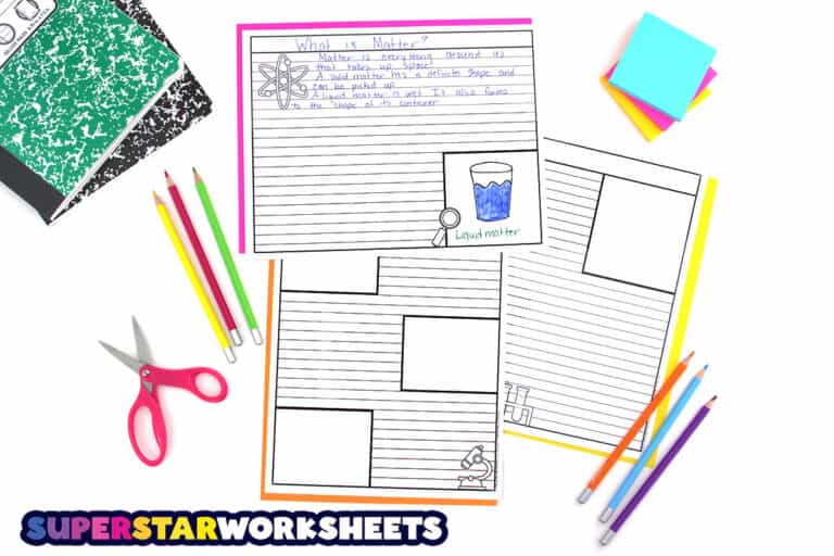 notebooking-pages-superstar-worksheets