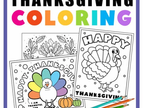 Thanksgiving Coloring Page