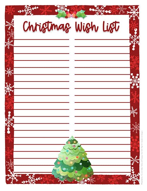 Christmas list clearance