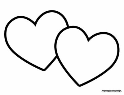 Heart Coloring Pages (Free Printables) - Superstar Worksheets