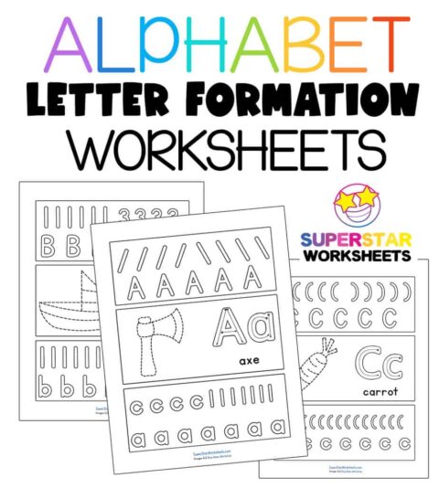 Letter Worksheets - Superstar Worksheets