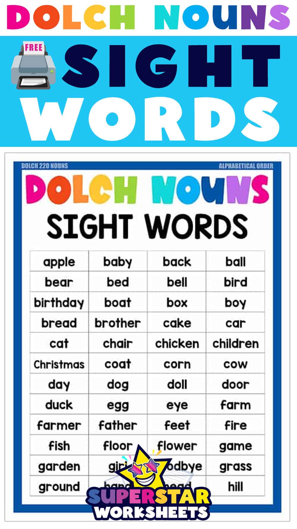 dolch-noun-sight-word-worksheets-superstar-worksheets-sexiz-pix