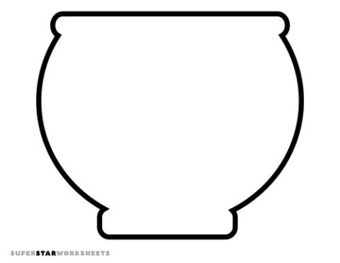 Fish Template Free Printables - FishBowlTemplate1Large 480x371