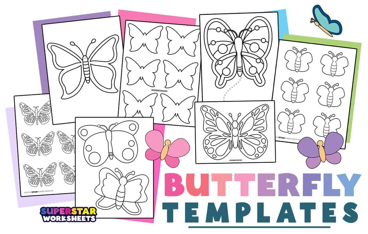 Butterfly Crafts for Preschool - No Time For Flash Cards