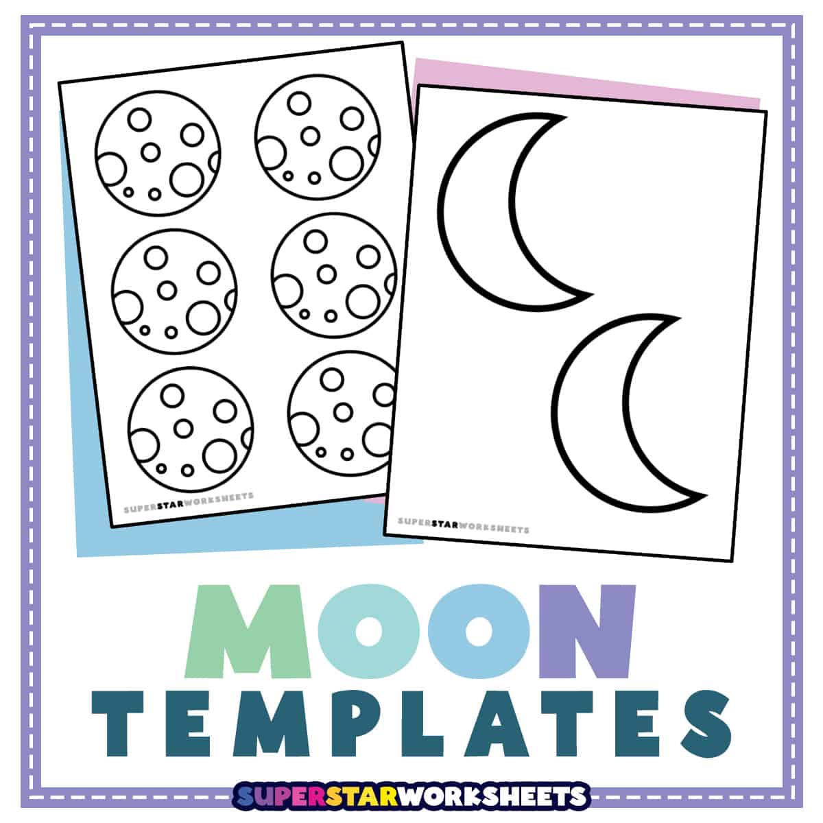 planets moons stars worksheets