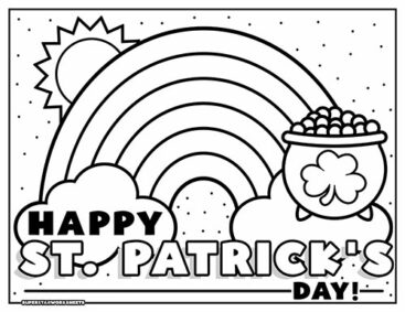 St. Patrick's Day Coloring Pages - Superstar Worksheets