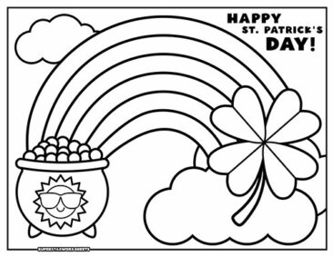 St. Patrick's Day Coloring Pages - Superstar Worksheets