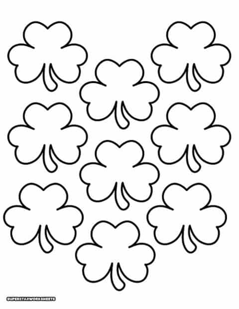 shamrock-templates-superstar-worksheets