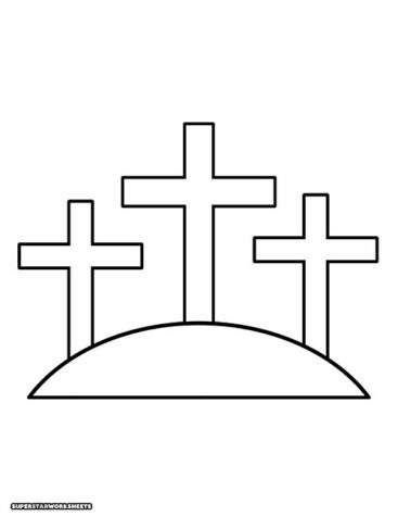Cross Templates (Free Printables) - Superstar Worksheets