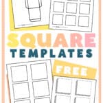 Square Template - Superstar Worksheets