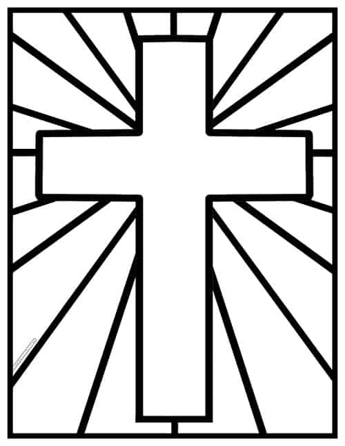 Share 75 newest cross coloring pages free to print and download