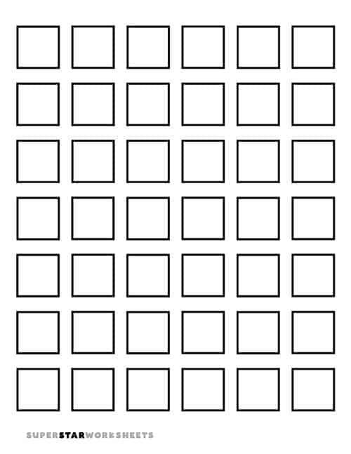 Printable 5 Inch Square Template