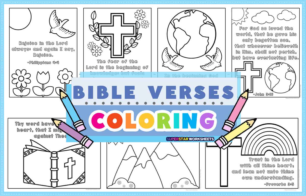 childrens bible verses coloring pages